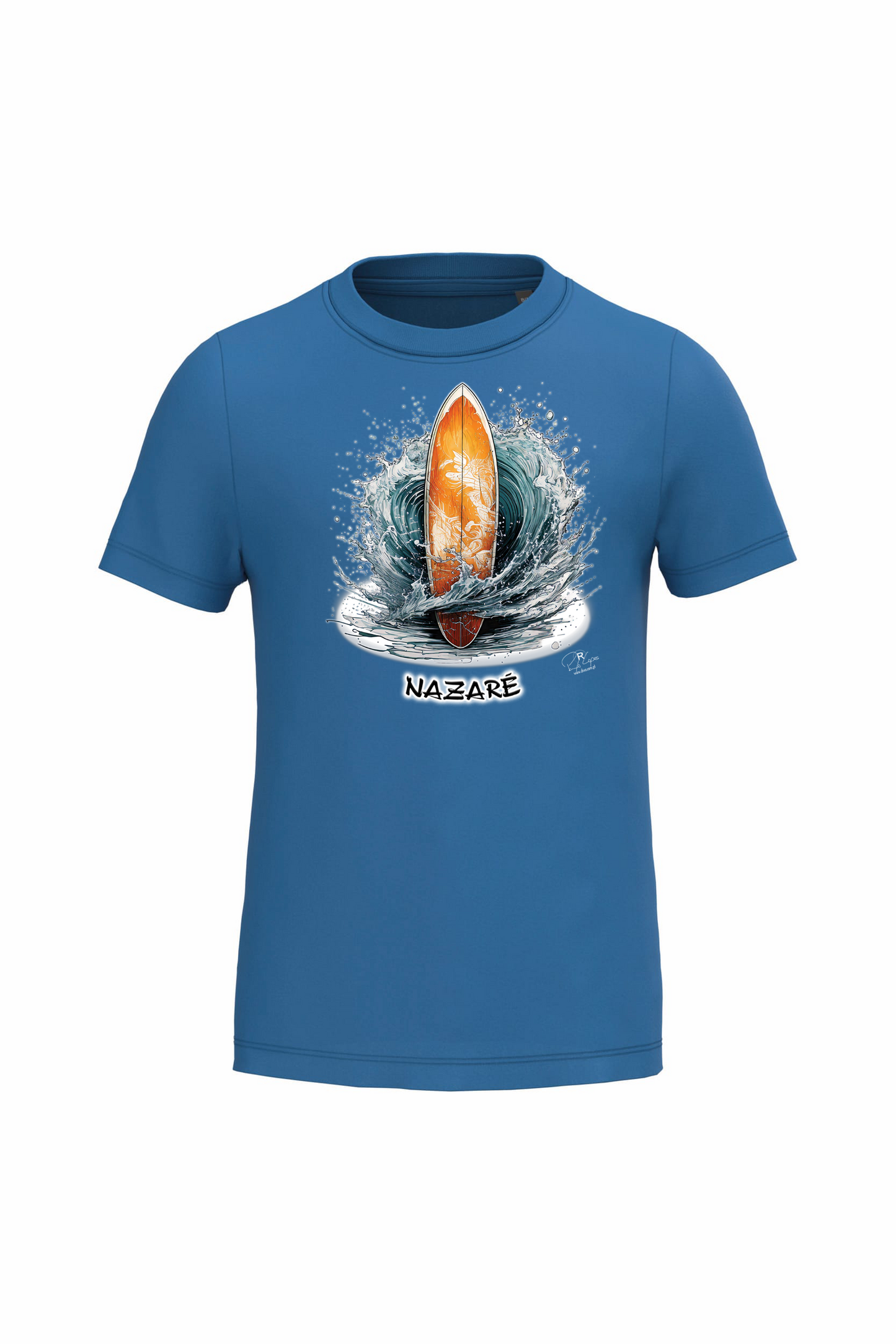 T-shirt de Criança Kariban Prancha Nazaré
