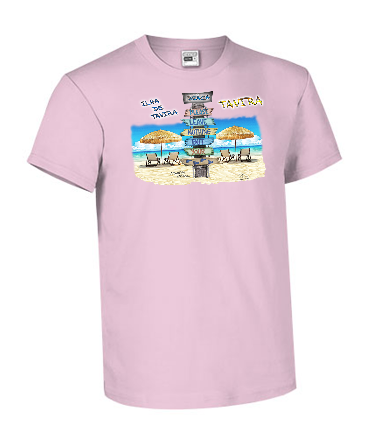 T-shirt Kids Pegadas Tavira