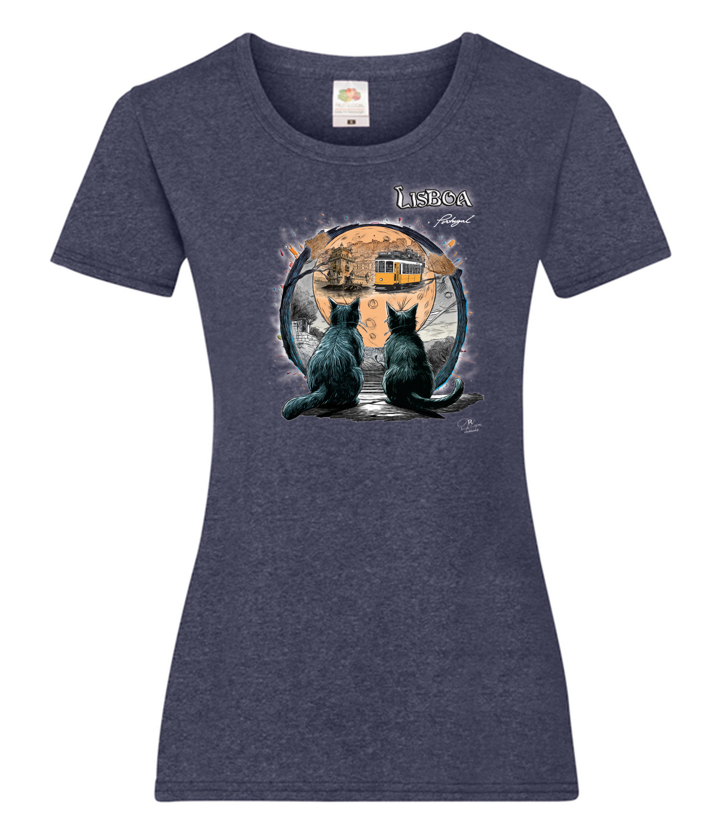 T-shirt Senhora Luar Lisboa