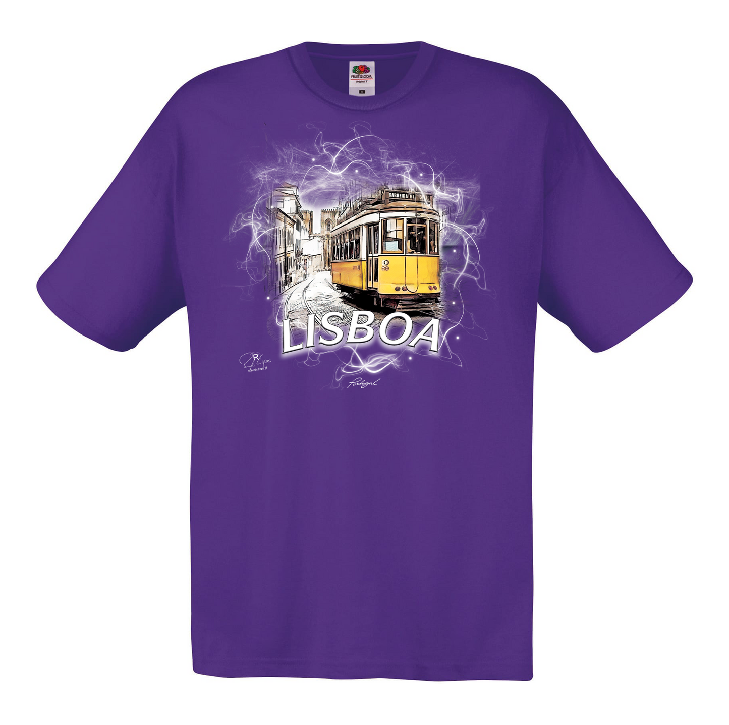 T-shirt Fruit of the Loom, Original 145g, Carreira 28 Lisboa
