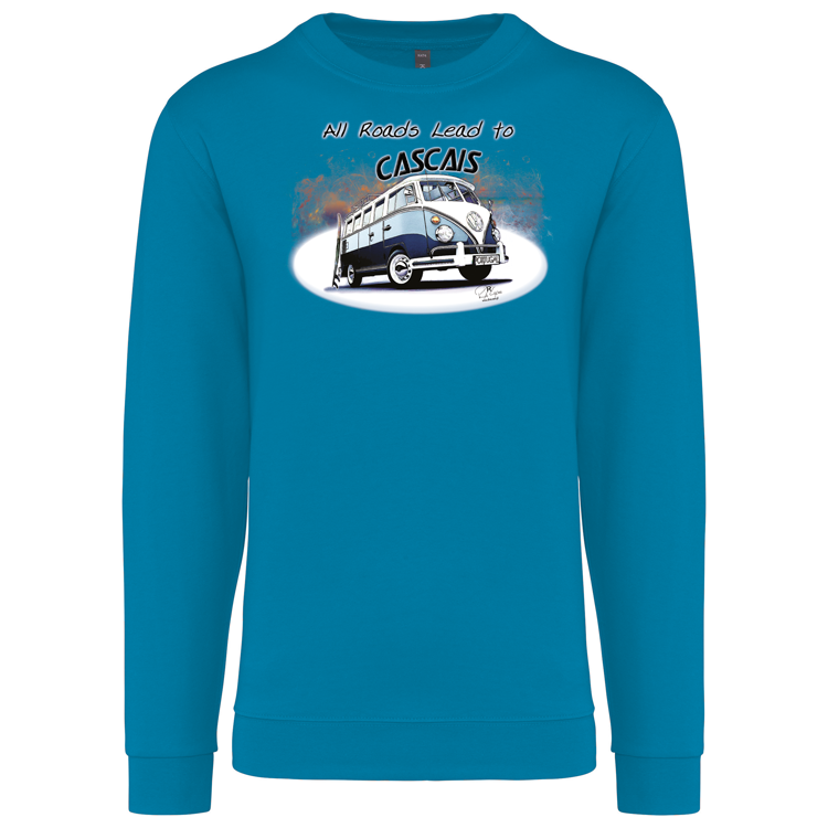 Sweatshirt Kariban sem Capuz All Roads Lead to Cascais