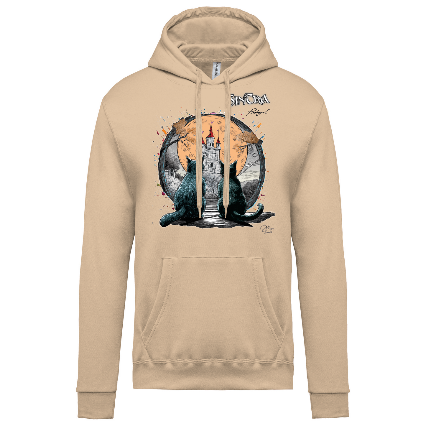 Sweatshirt Kariban com Capuz Luar Sintra
