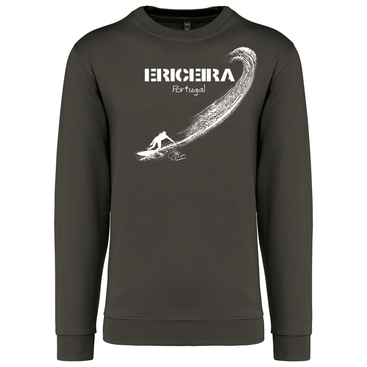 Sweatshirt Kariban sem Capuz Surf Ericeira