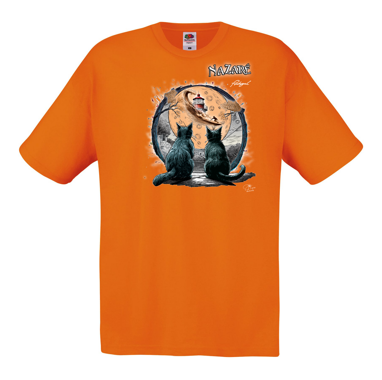 T-shirt Fruit of the Loom, Original 145g, Luar Nazaré