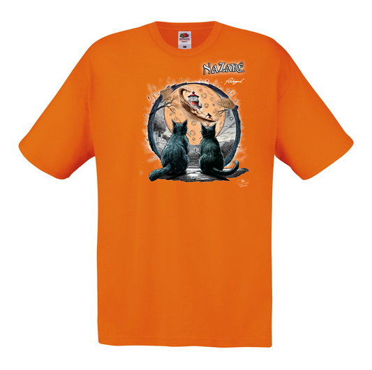 T-shirt Fruit of the Loom, Original 145g, Luar Nazaré