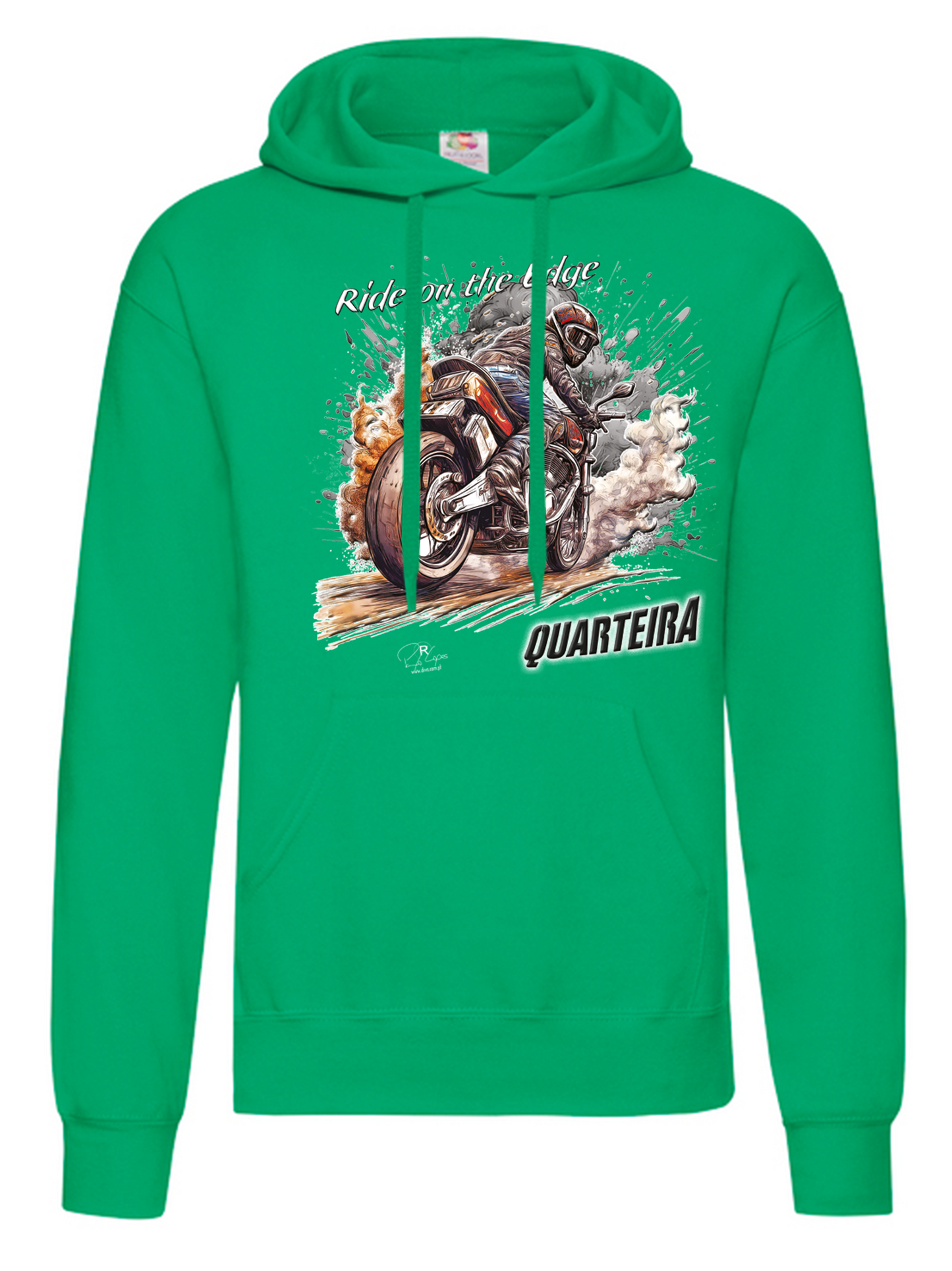 Sweatshirt Surfboards Ride on the Edge Quarteira