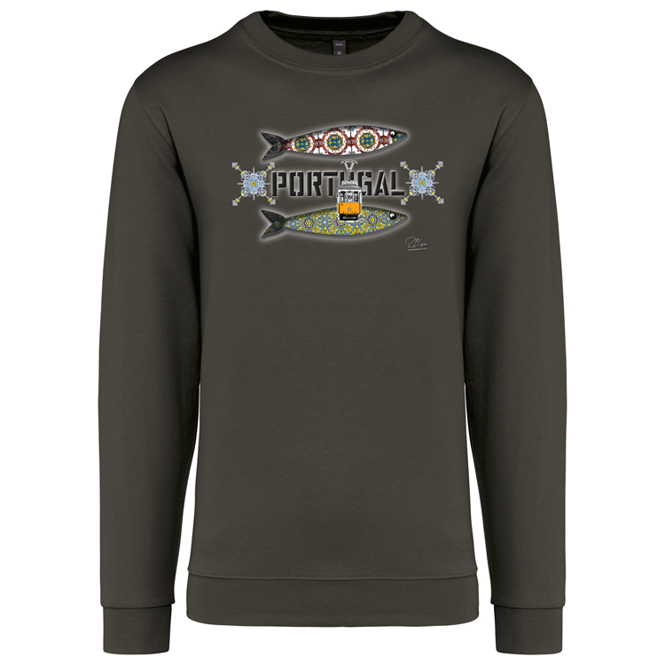 Sweatshirt Kariban sem Capuz Duas Sardinhas Coimbra