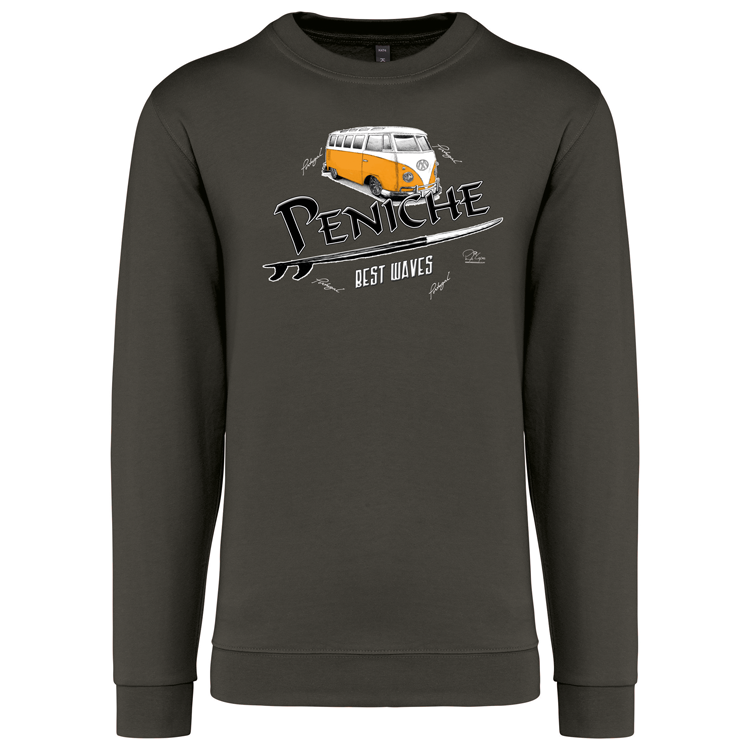 Sweatshirt Kariban sem Capuz Pão de Forma Peniche