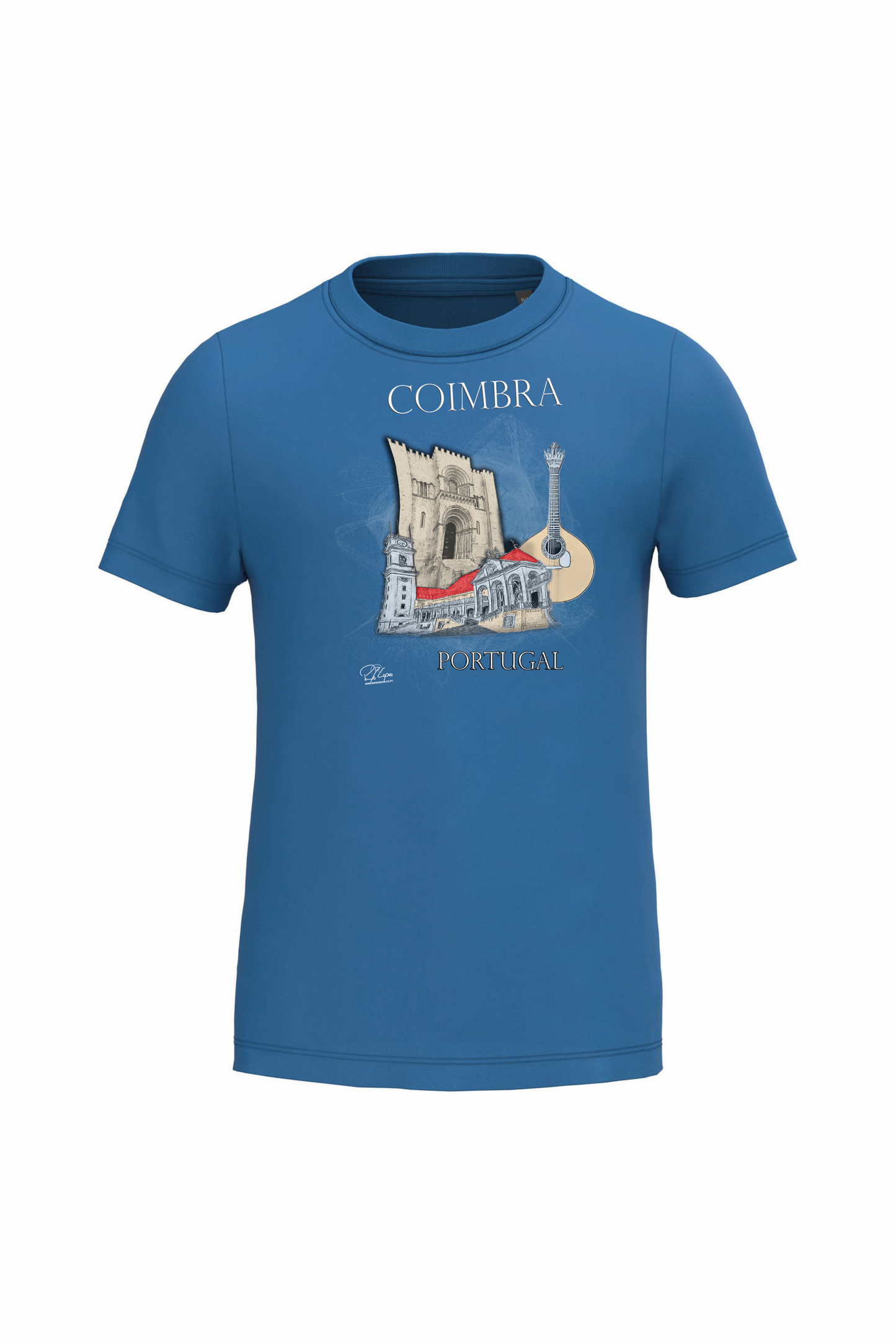 T-shirt de Criança Kariban Sé de Coimbra