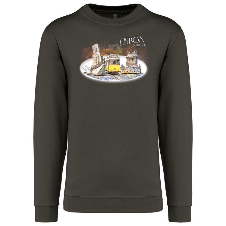 Sweatshirt Kariban sem Capuz Monumentos Belém