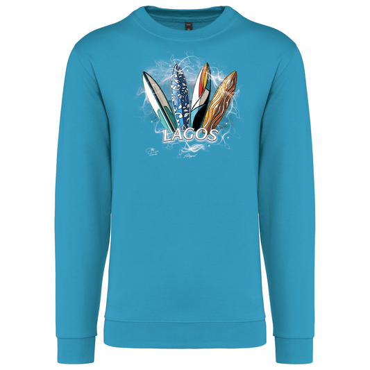 Sweatshirt Kariban sem Capuz Surfboards Lagos