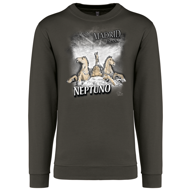 Sweatshirt Kariban sem Capuz Neptuno