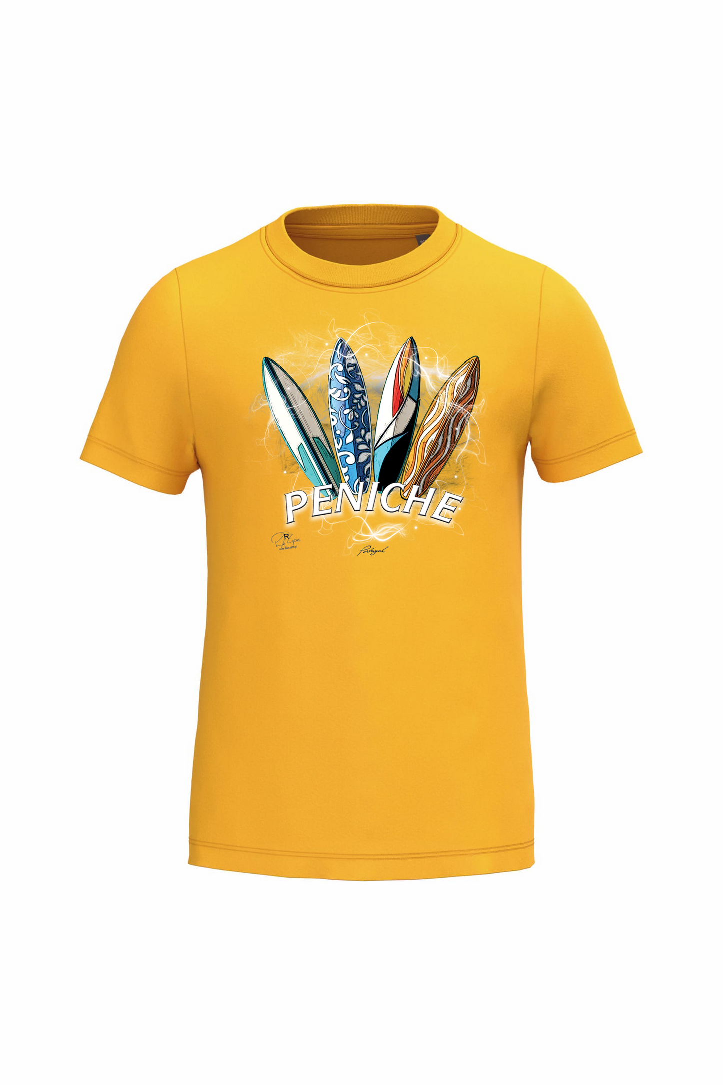 T-shirt de Criança Kariban Surfboards Peniche