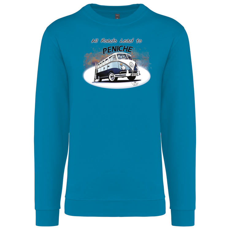 Sweatshirt Kariban sem Capuz All Roads Lead to Peniche