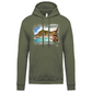 Sweatshirt Kariban com Capuz Ponta do Sol