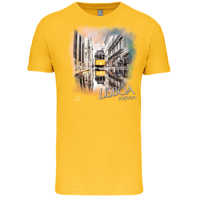 T-Shirt Algodão Biológico Espelho Lisboa