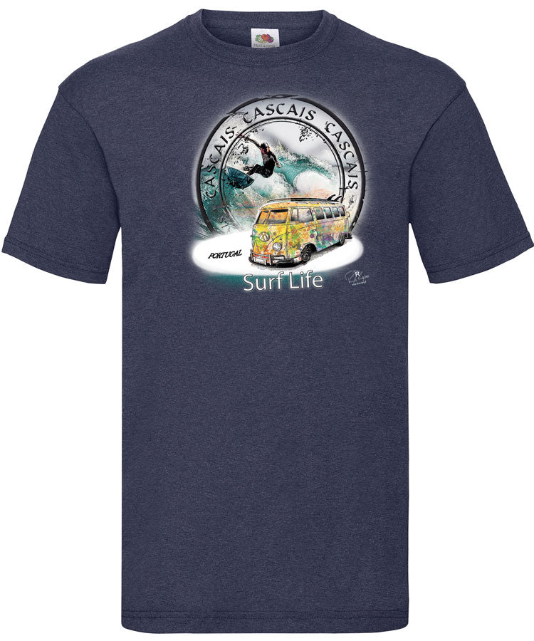 T-shirt Surf Life Cascais
