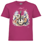 T-shirt Fruit of the Loom Kids Guitarra Portuguesa