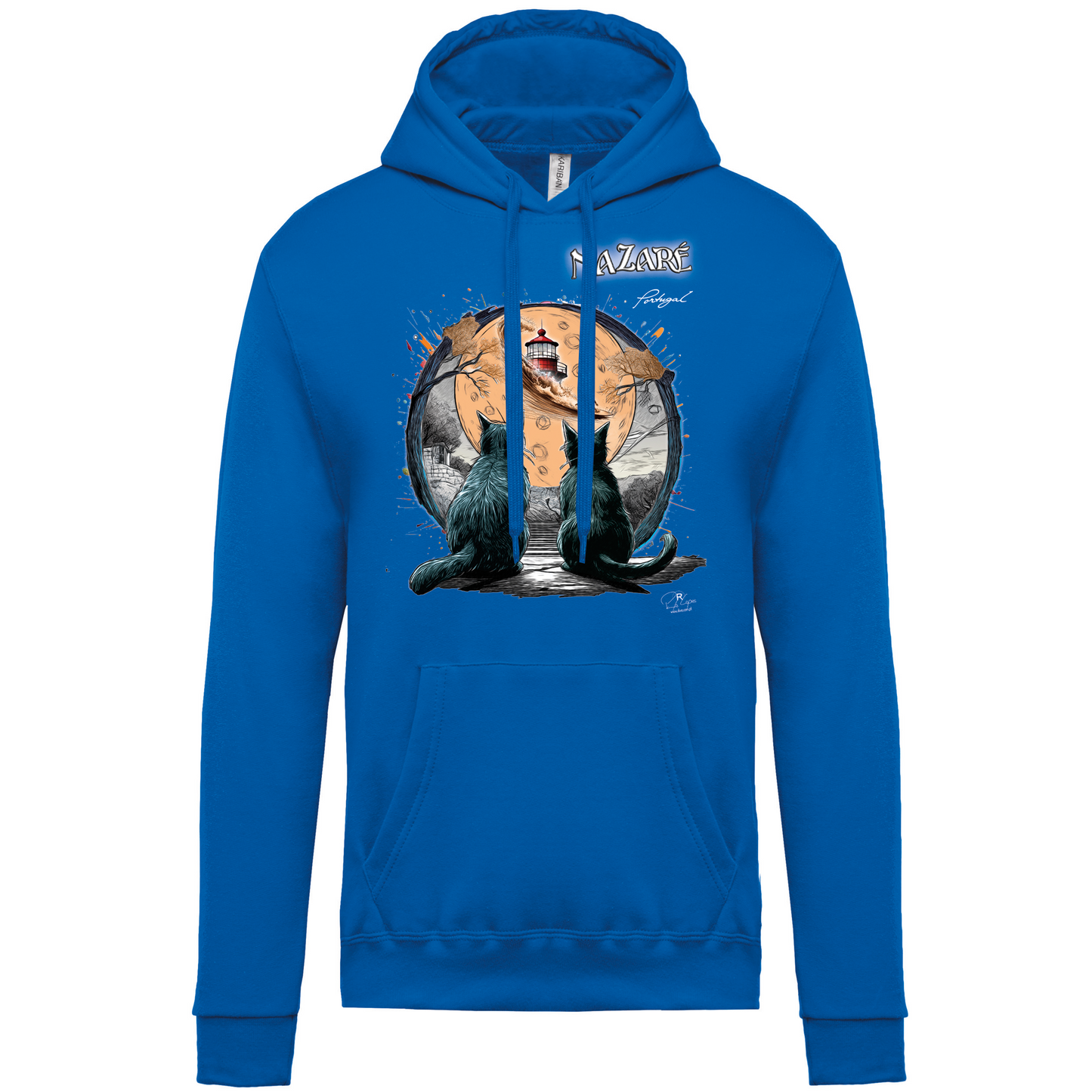 Sweatshirt Kariban com Capuz Luar Nazaré