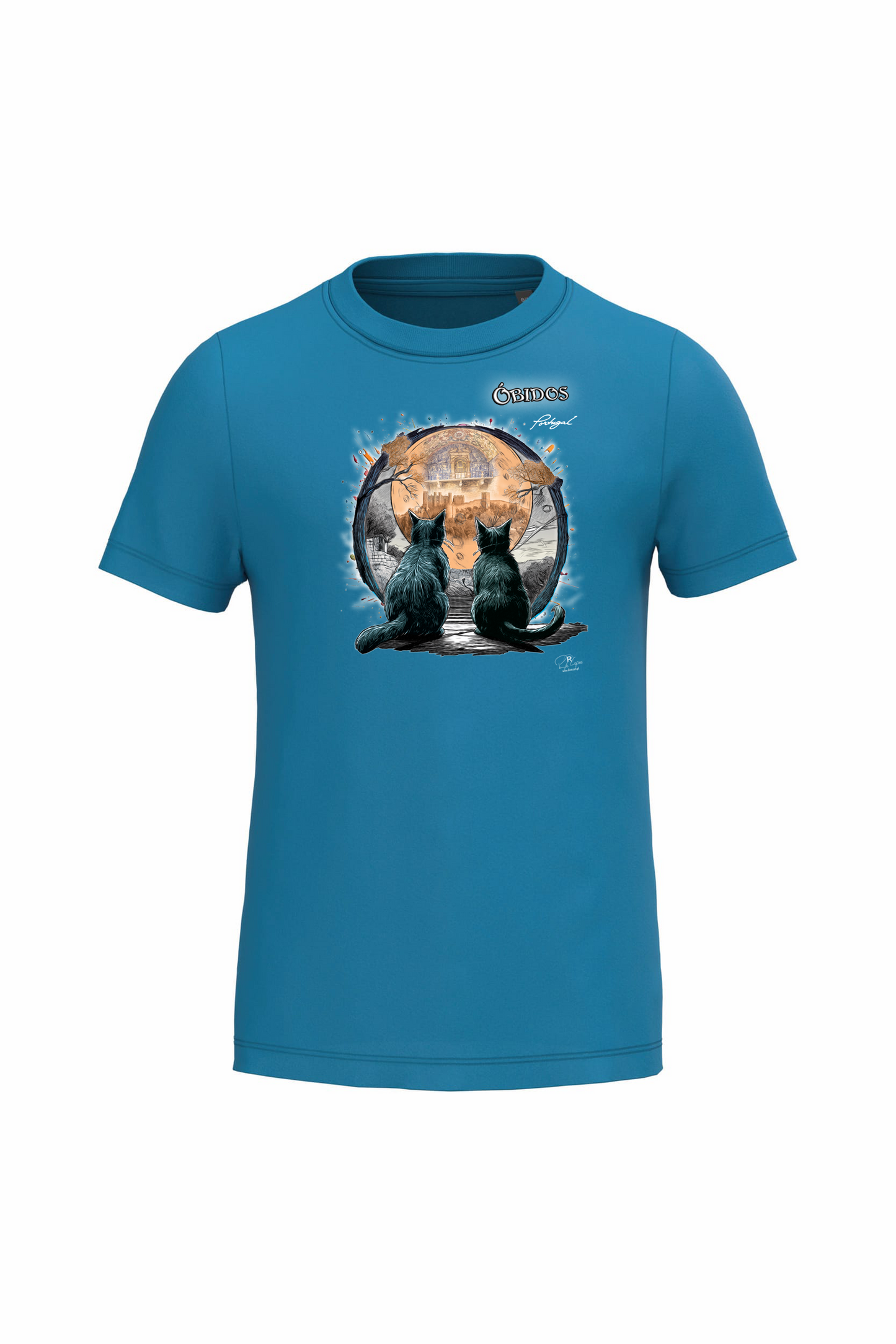 T-shirt de Criança Kariban Luar Óbidos