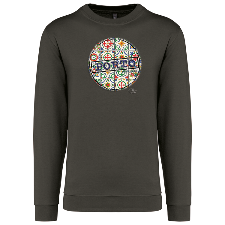 Sweatshirt Kariban sem Capuz Pin Porto