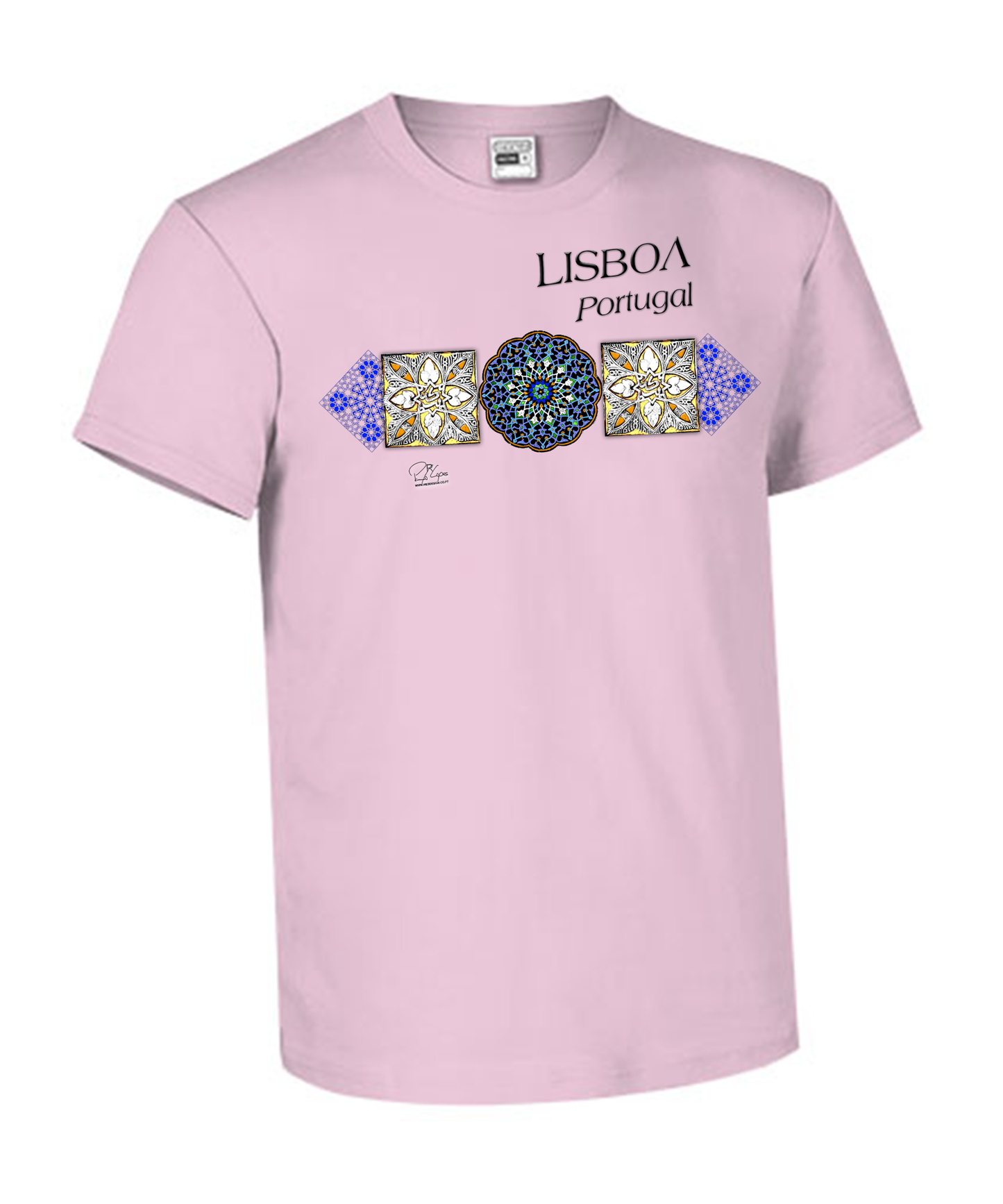 T-shirt Kids Azulejo Árabe Lisboa