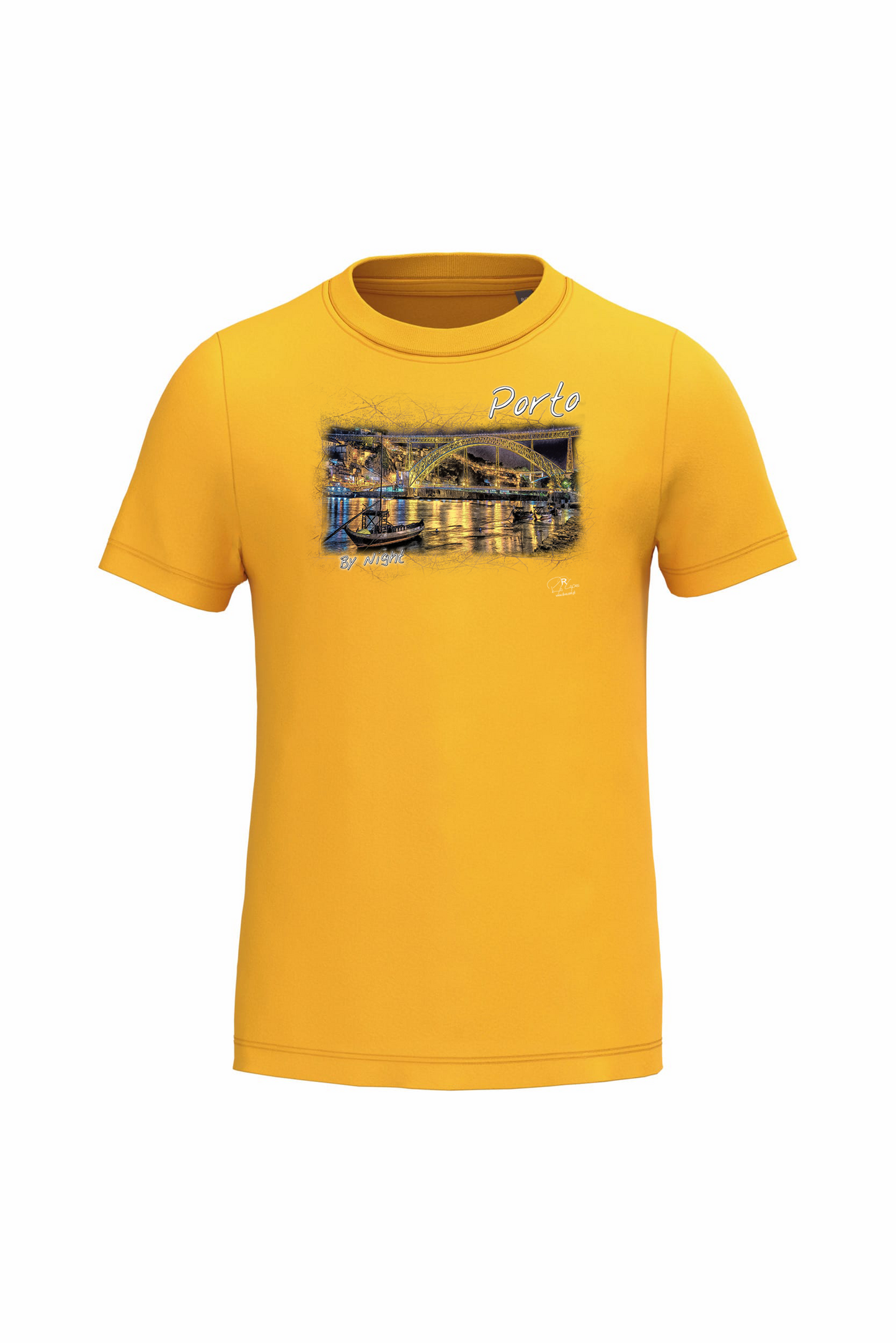 T-shirt de Criança Kariban Porto By Night