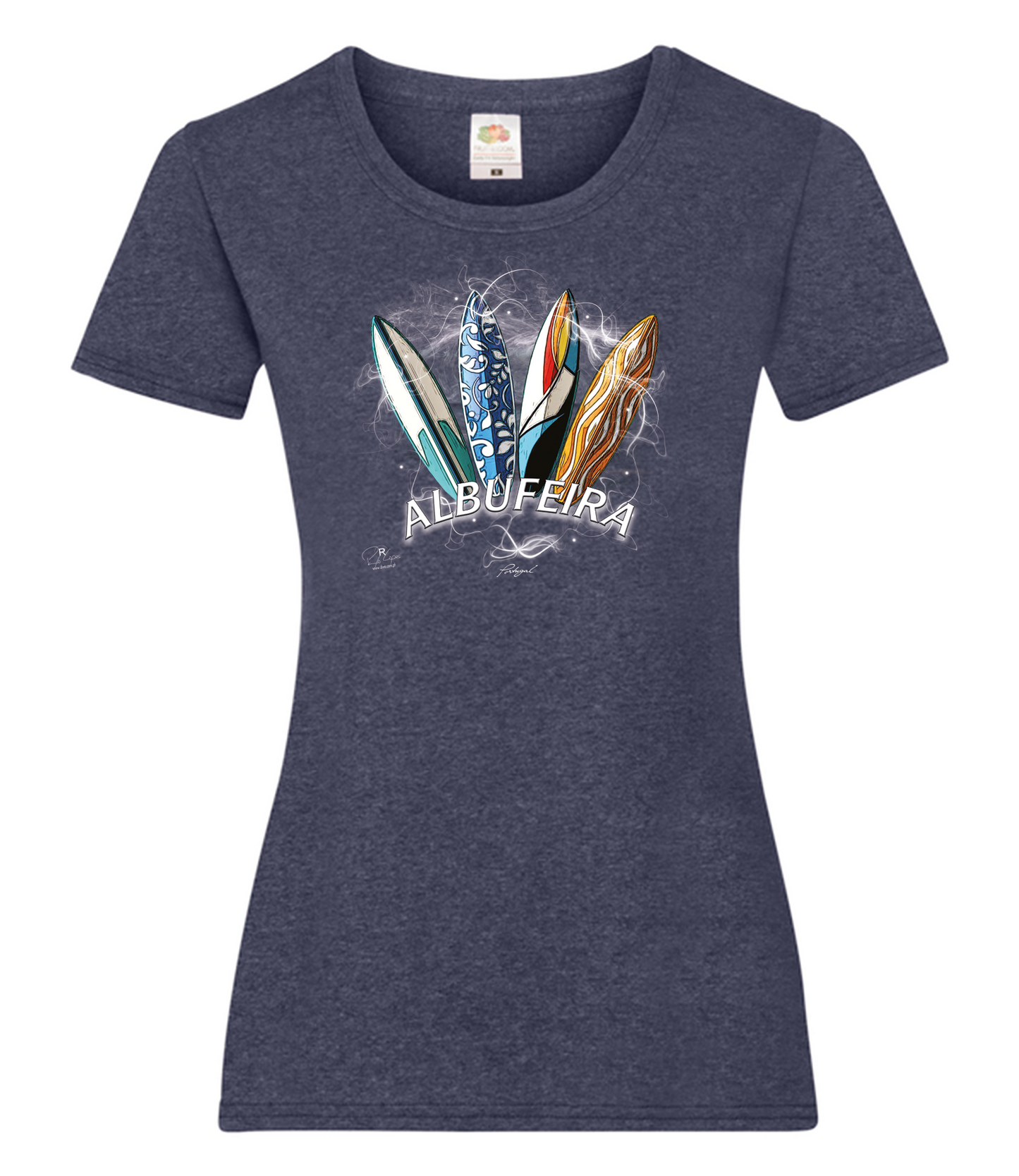 T-shirt Senhora Surfboards Albufeira