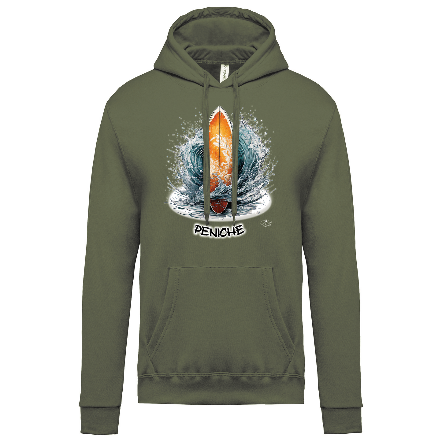 Sweatshirt Kariban com Capuz Prancha Peniche