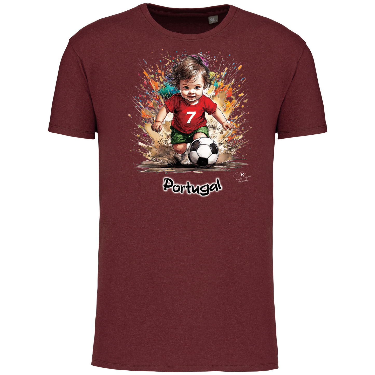T-Shirt Algodão Biológico 7 Portugal