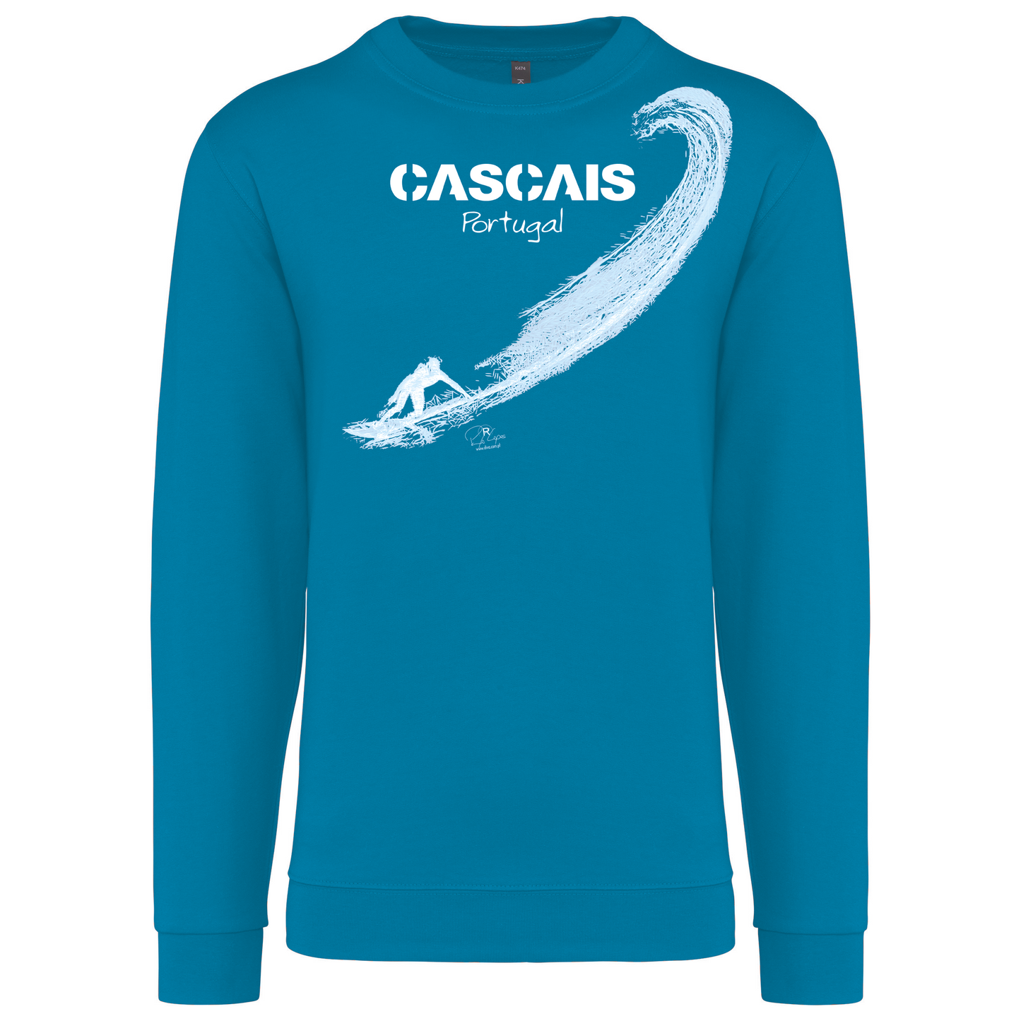 Sweatshirt Kariban sem Capuz Surf Cascais
