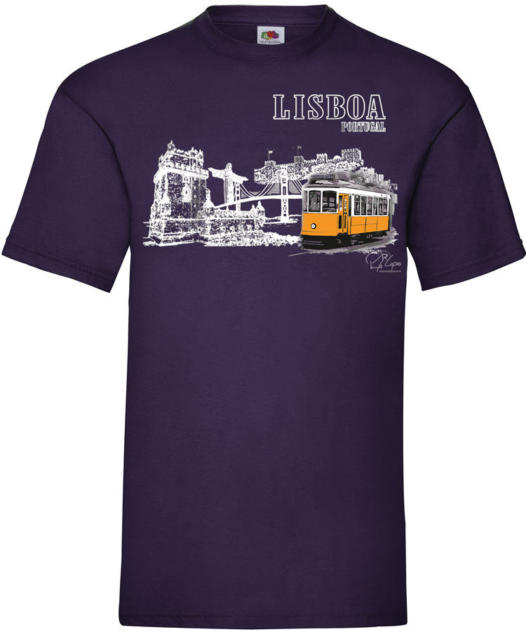 T-shirt Monumentos Lisboa