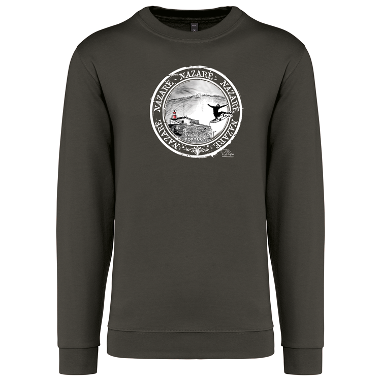 Sweatshirt Kariban sem Capuz Selo Nazaré
