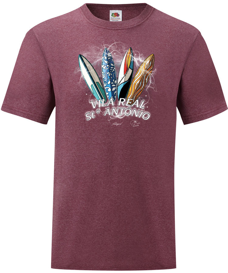 T-shirt Surfboards Vila Real Stº António