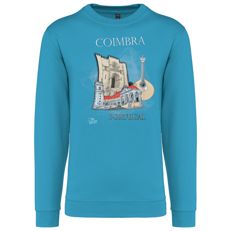 Sweatshirt Kariban sem Capuz Sé de Coimbra