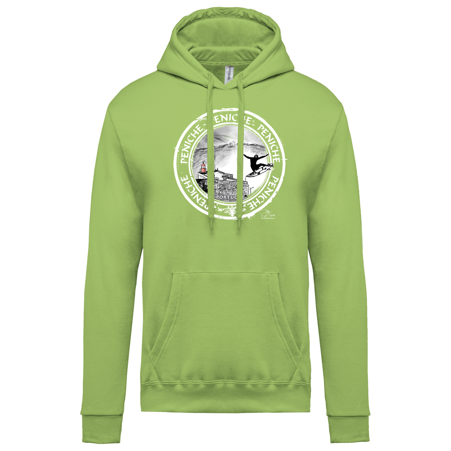 Sweatshirt Kariban com Capuz Selo Peniche