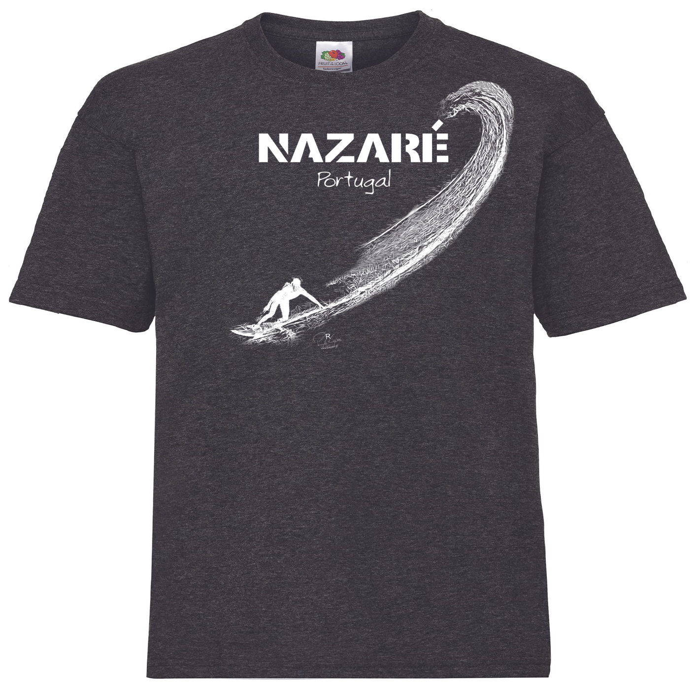 T-shirt Fruit of the Loom Kids Surf Nazaré