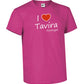 T-shirt Kids I Love Tavira