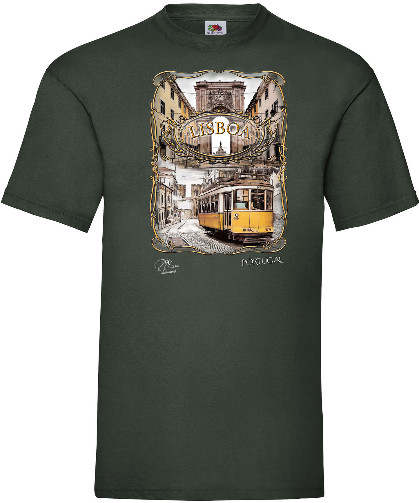 T-shirt Gold