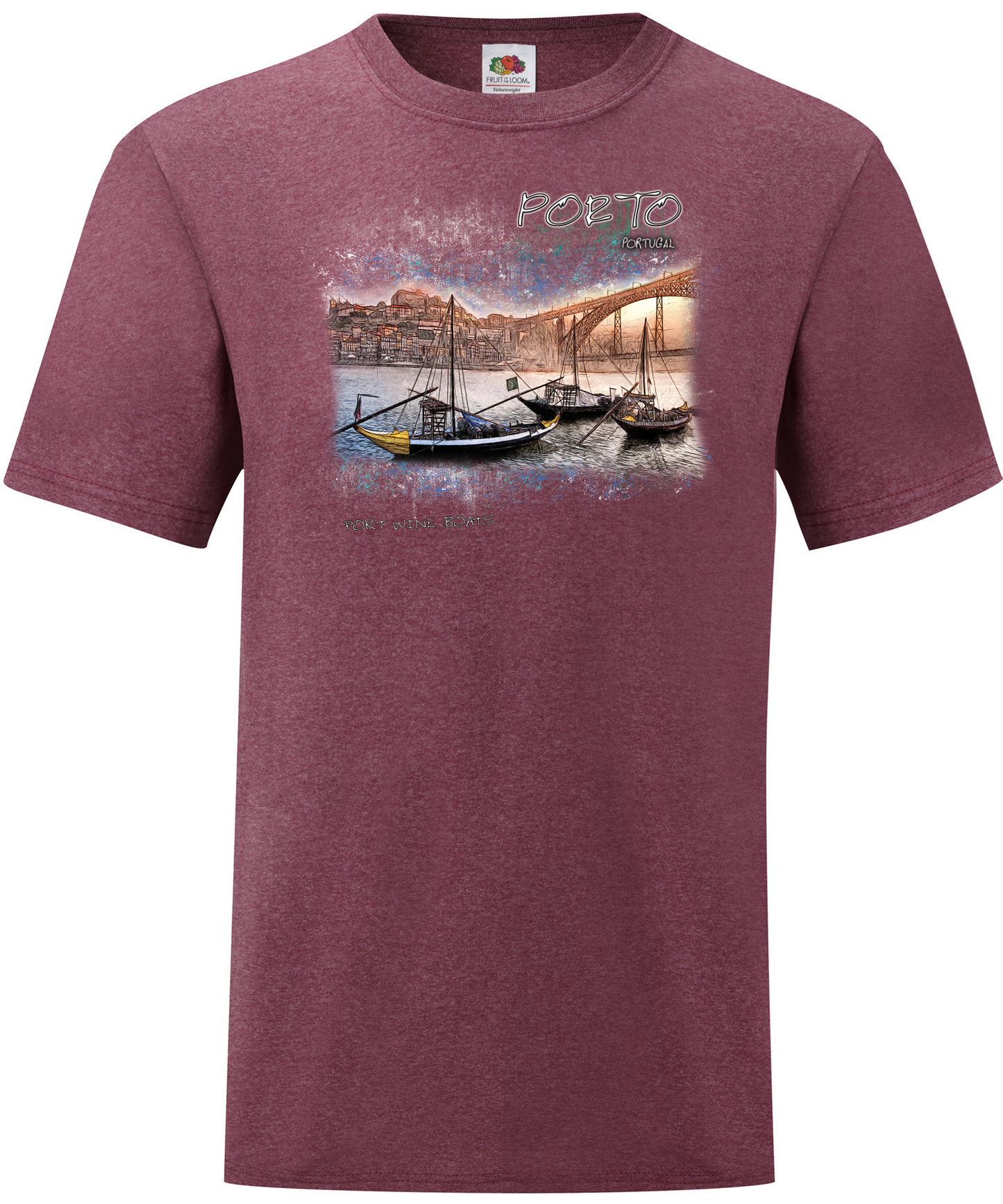T-shirt Port Wine Boats