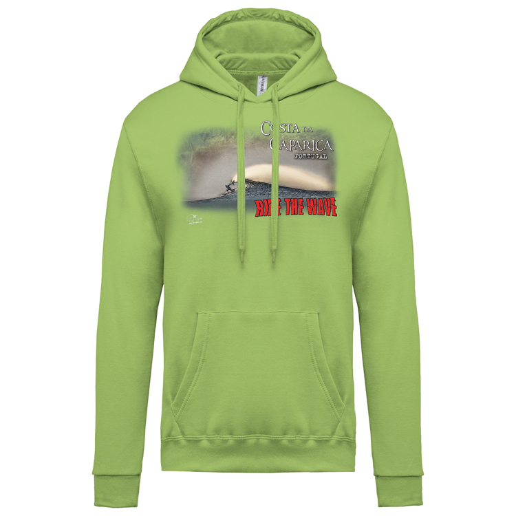 Sweatshirt Kariban com Capuz Ride the Wave Caparica