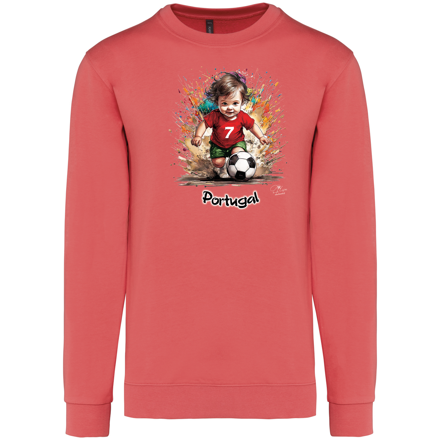 Sweatshirt Kariban sem Capuz 7 Portugal