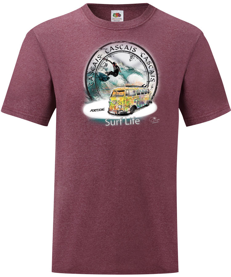 T-shirt Surf Life Cascais