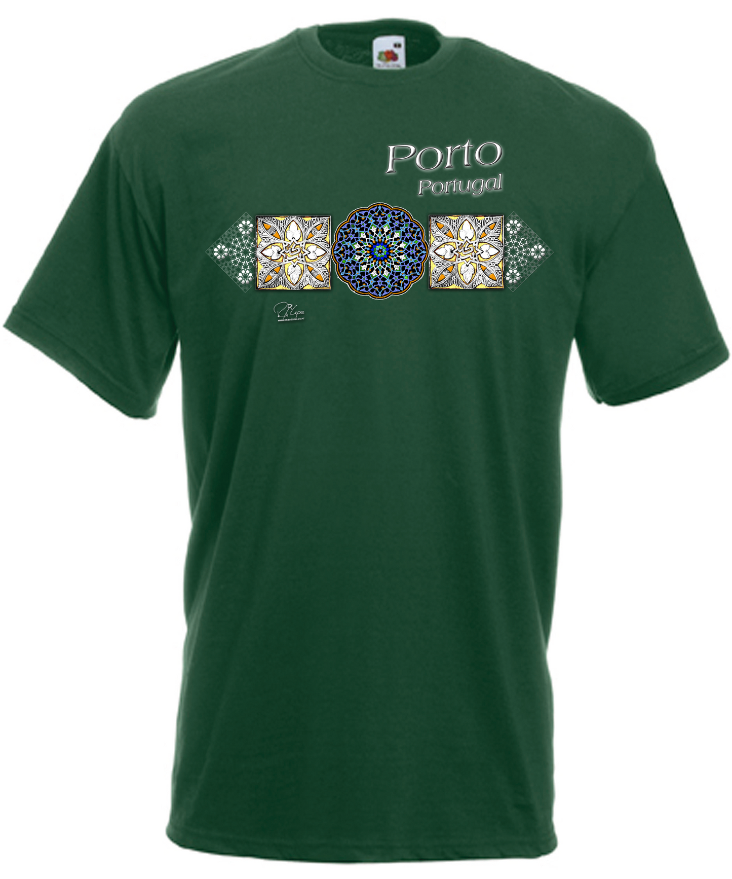 T-shirt Azulejo Árabe Porto