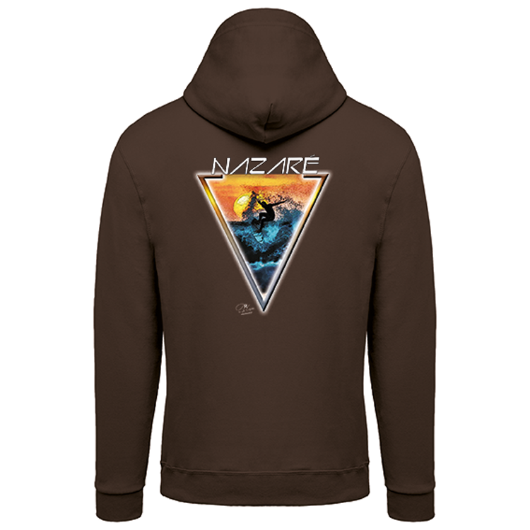 Sweatshirt Kariban com Capuz Sunset Nazaré