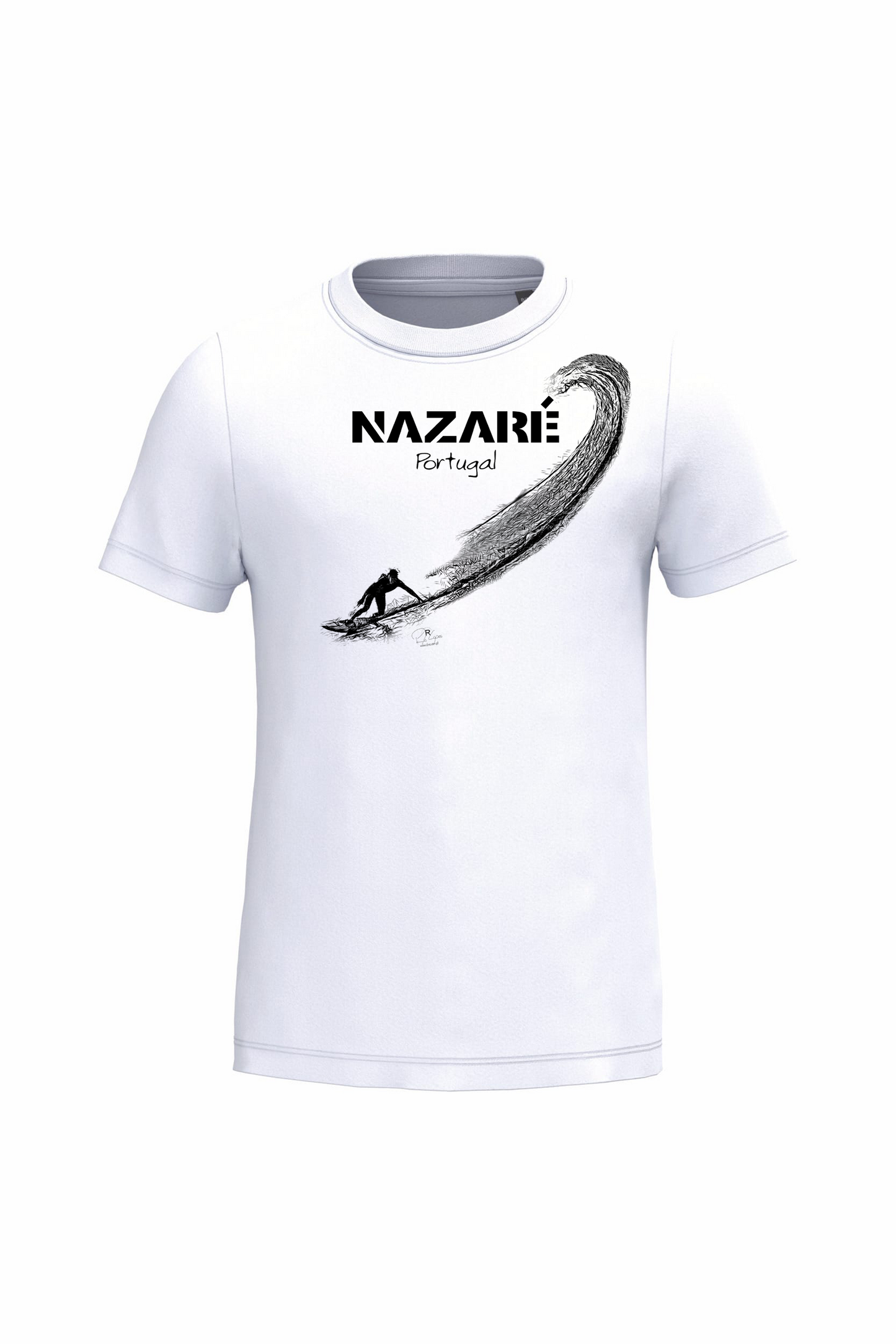 T-shirt de Criança Kariban Surf Nazaré