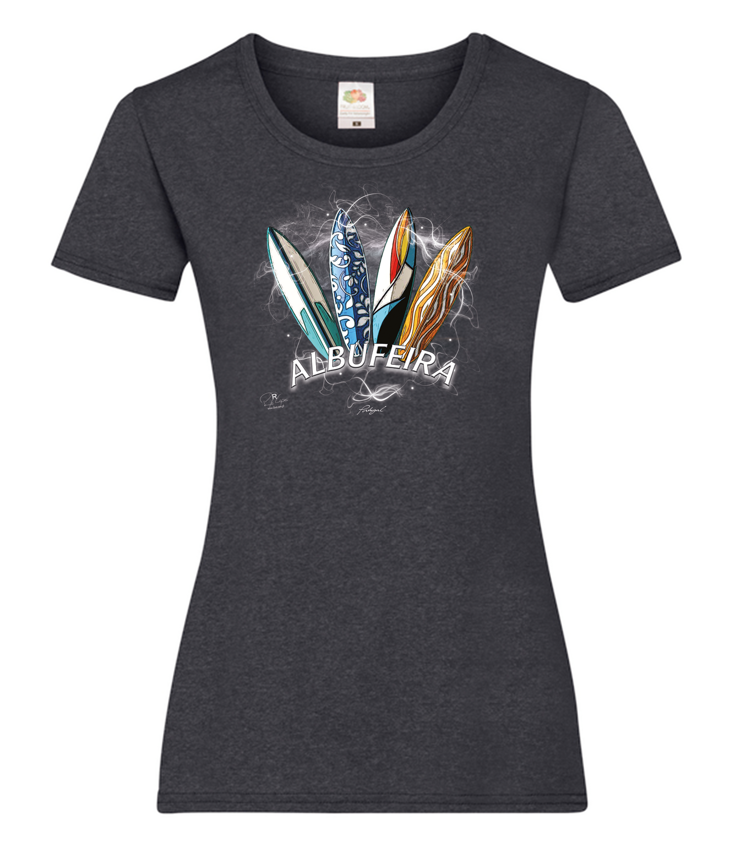 T-shirt Senhora Surfboards Albufeira