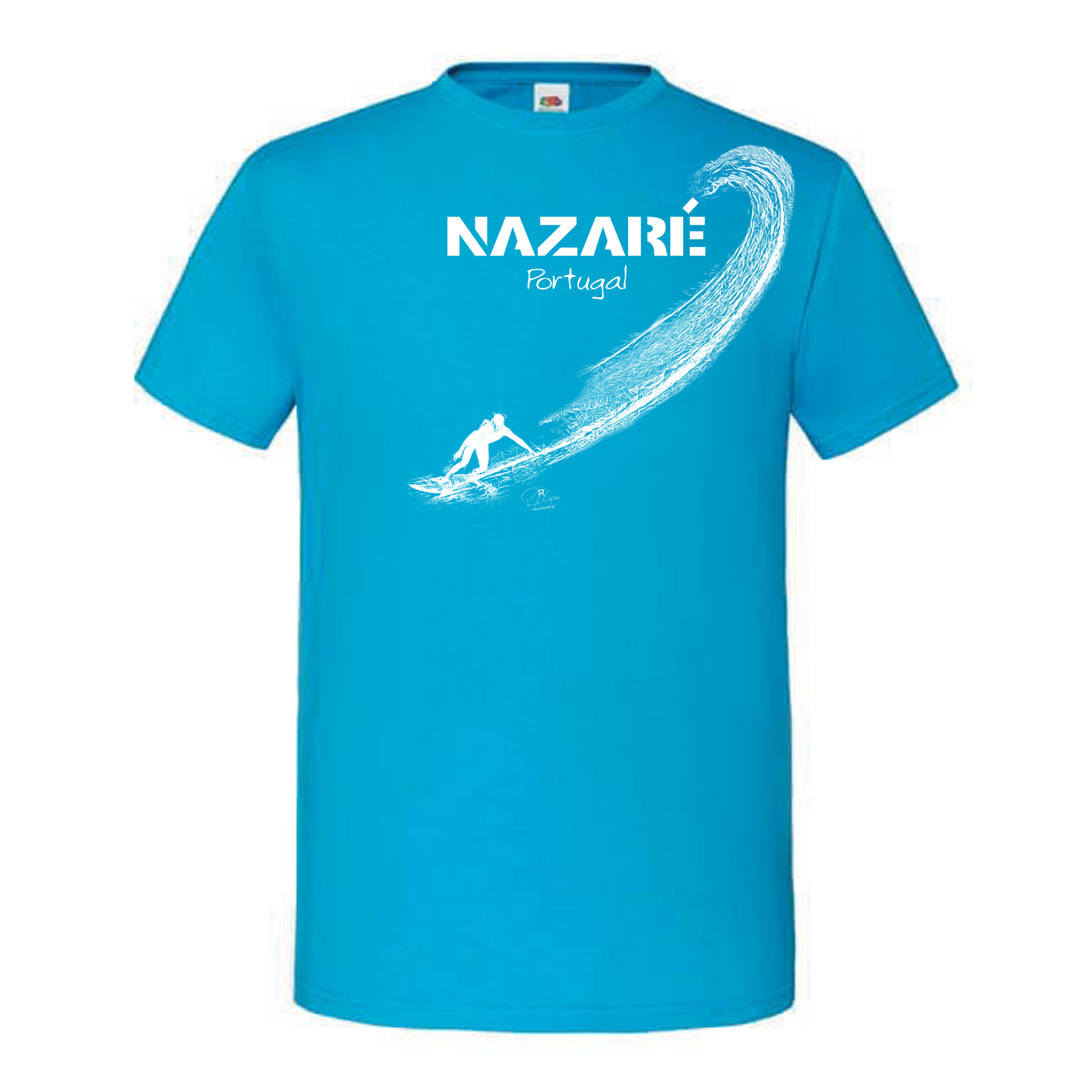 T-shirt Fruit of the Loom, Iconic, 150g, Surf Nazaré