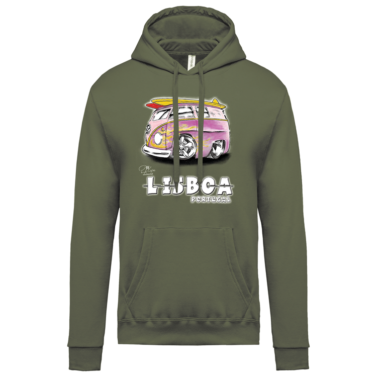 Sweatshirt Kariban com Capuz Gorduxinha Lisboa