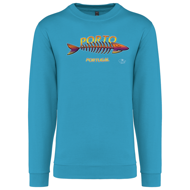 Sweatshirt Kariban sem Capuz Espinha Porto